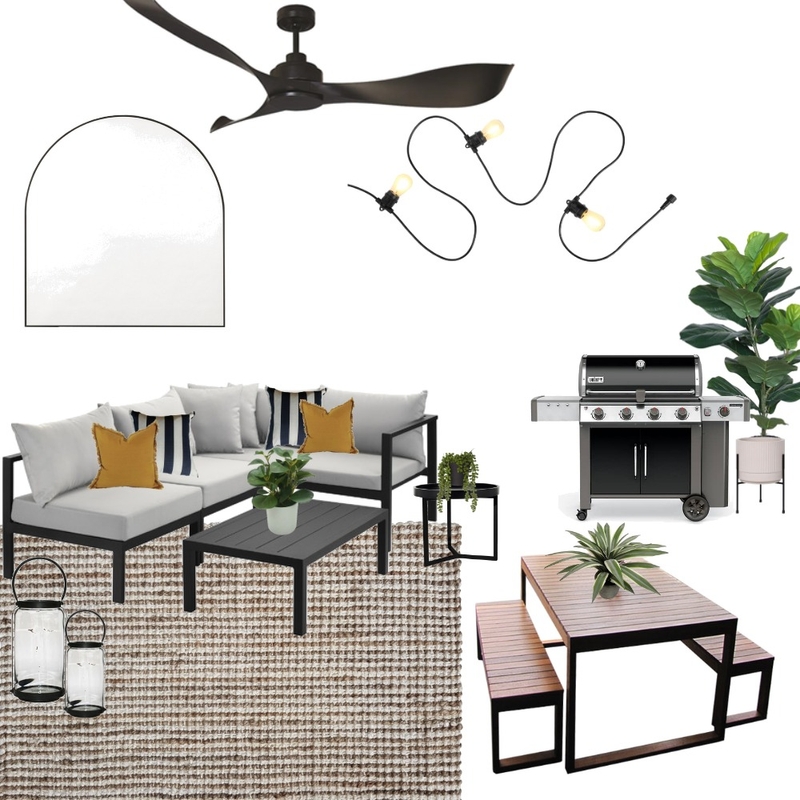 Outdoor Living Mood Board by Lillians Design & Styling on Style Sourcebook