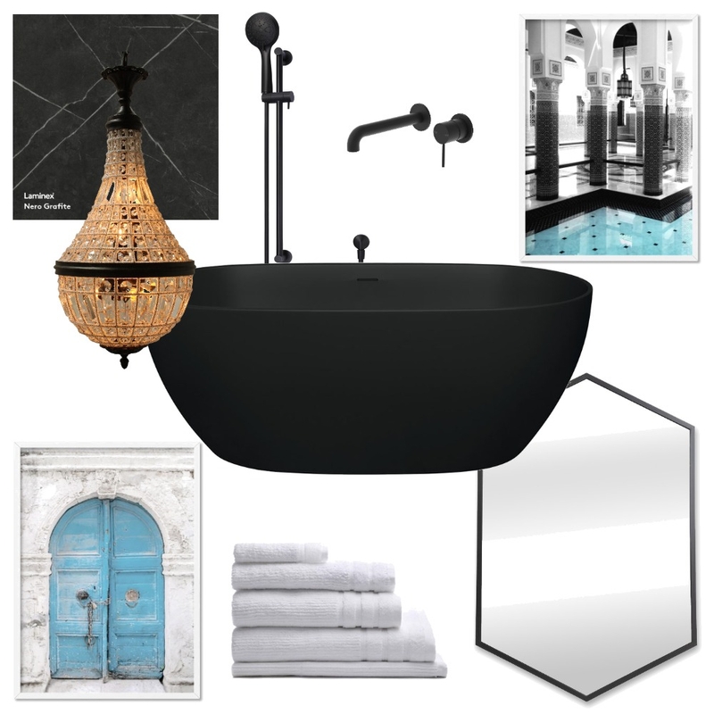 Glamor Bath Mood Board by Elaina on Style Sourcebook