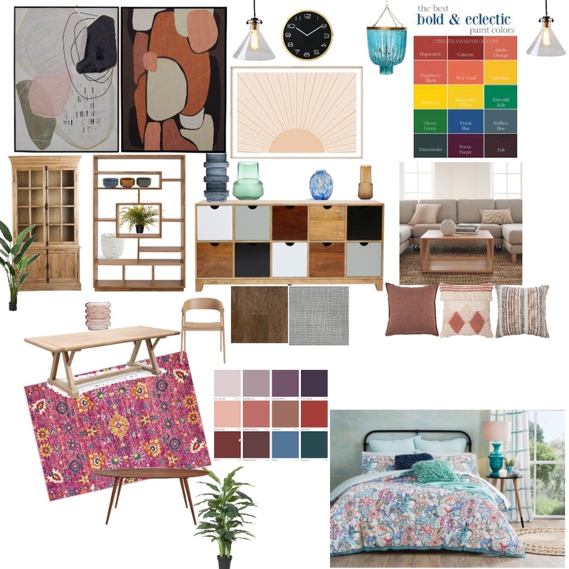 Eclectic Mood Board by Kristyleereid124 on Style Sourcebook