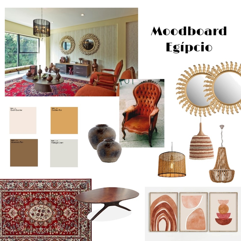 mood board egipcio Mood Board by stedasilva on Style Sourcebook