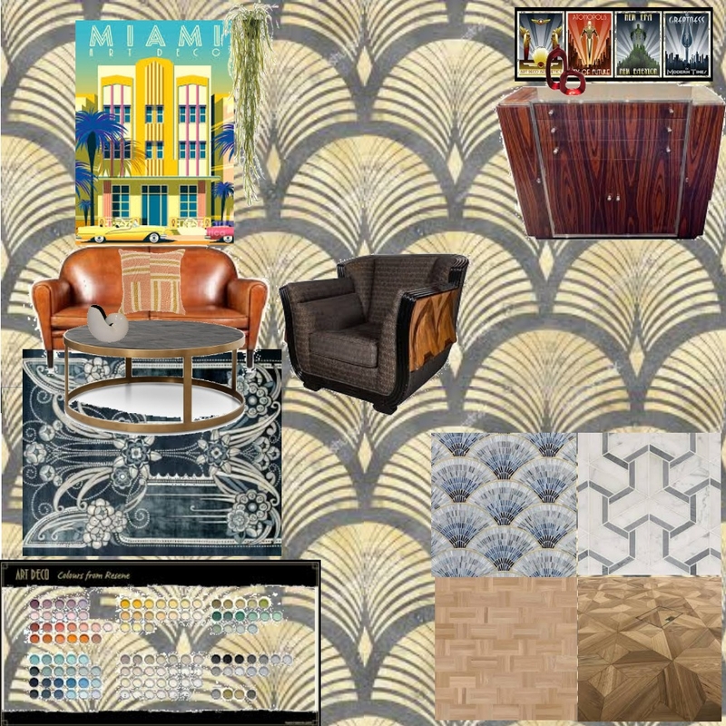 Art Deco Style Mood Board by Kristyleereid124 on Style Sourcebook