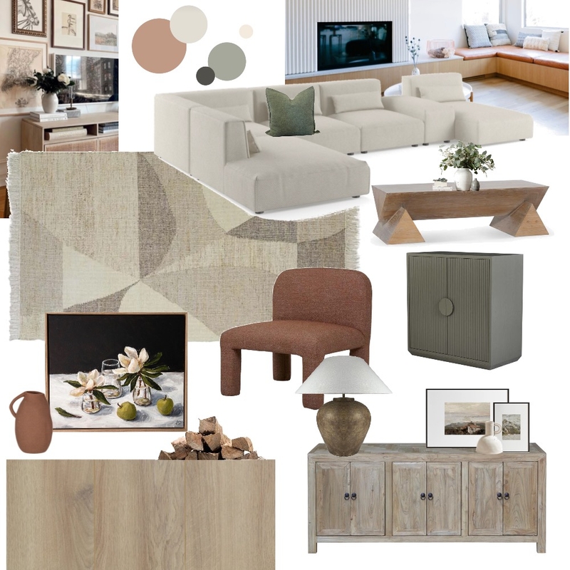 Jaimee living Mood Board by Oleander & Finch Interiors on Style Sourcebook