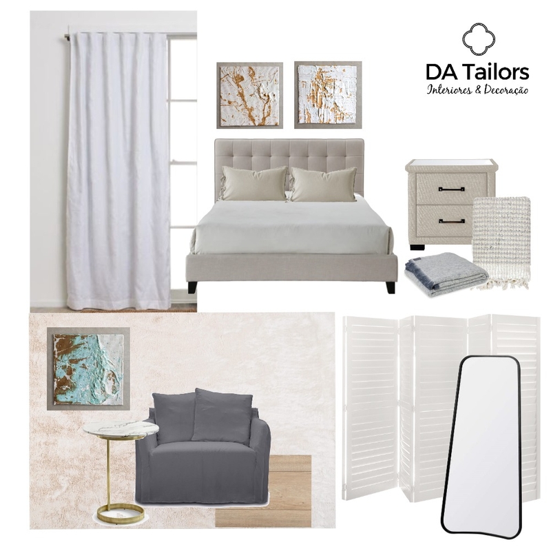 Designfulness Contemporary master bedroom Mood Board by DA Tailors on Style Sourcebook