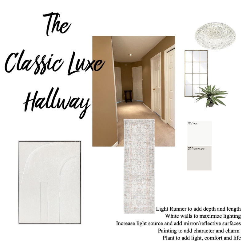 Stephanies Hallway Mood Board by lavieestbelledecor on Style Sourcebook