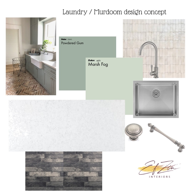 Hart Street Laundry concept Mood Board by EF ZIN Interiors on Style Sourcebook