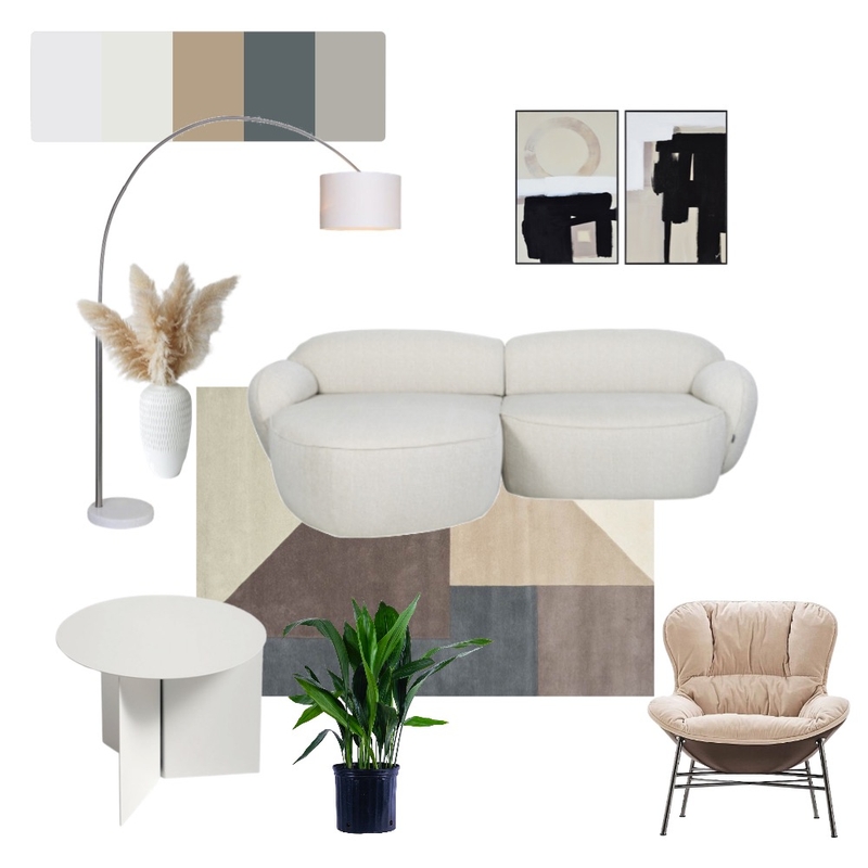 HOMEYHOME-LIVING ROOM ！ Mood Board by homeyhome on Style Sourcebook