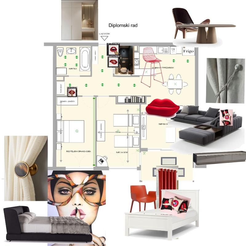 diplomski namjestaj Mood Board by Dali on Style Sourcebook