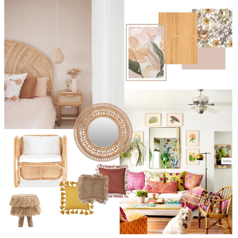 Boho Mood Board by sandronge on Style Sourcebook