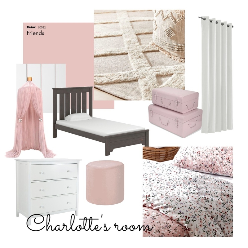 Charlottes bedroom Mood Board by meganmattinson on Style Sourcebook