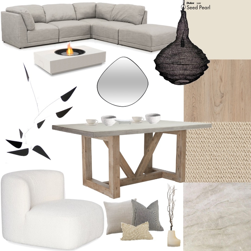 Mood board competition- natural contemporary Mood Board by shaddocklightrestoration on Style Sourcebook