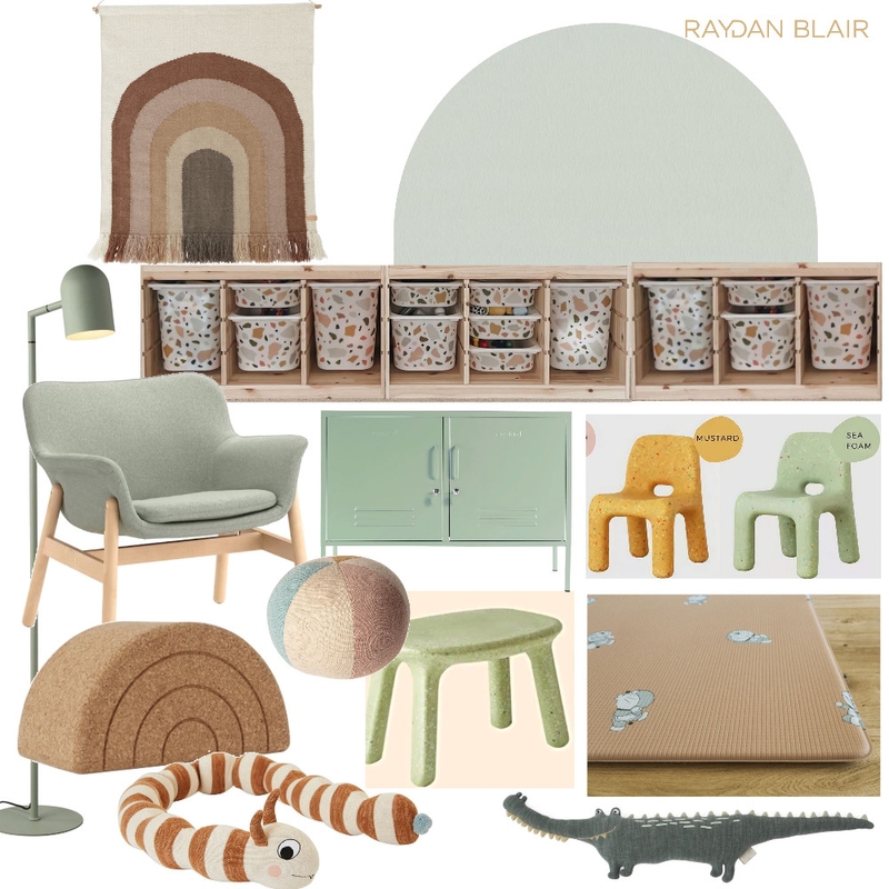 kids playroom 2 Mood Board by RAYDAN BLAIR on Style Sourcebook