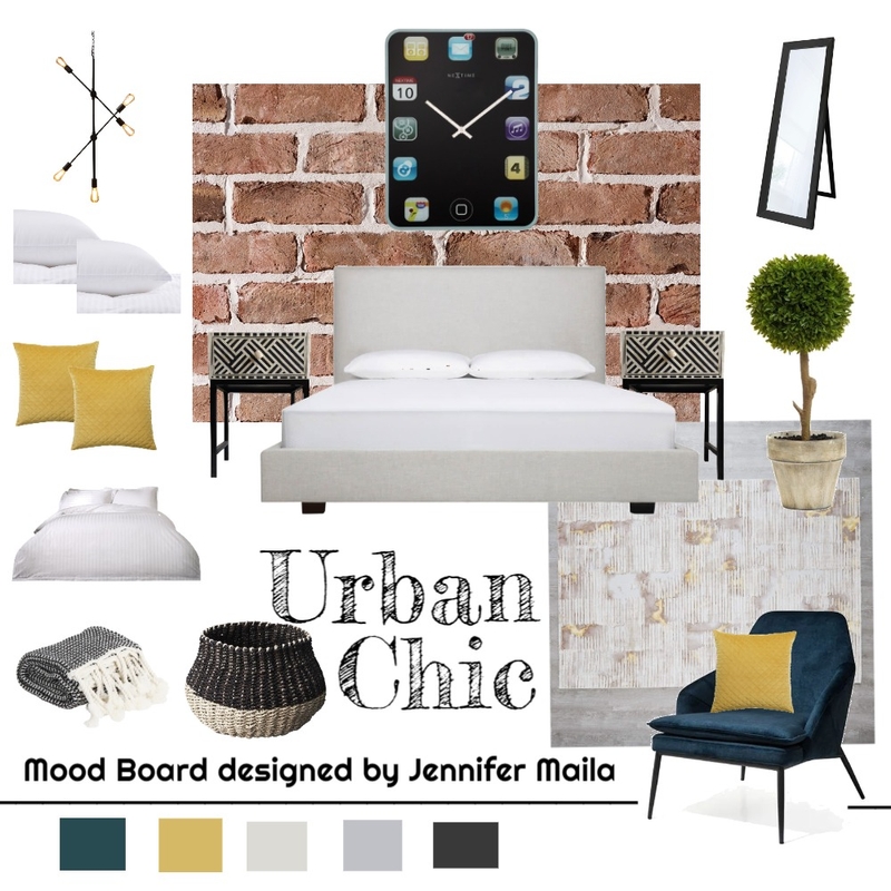 Urban Chic Mood Board Mood Board by Jennifer Maila on Style Sourcebook