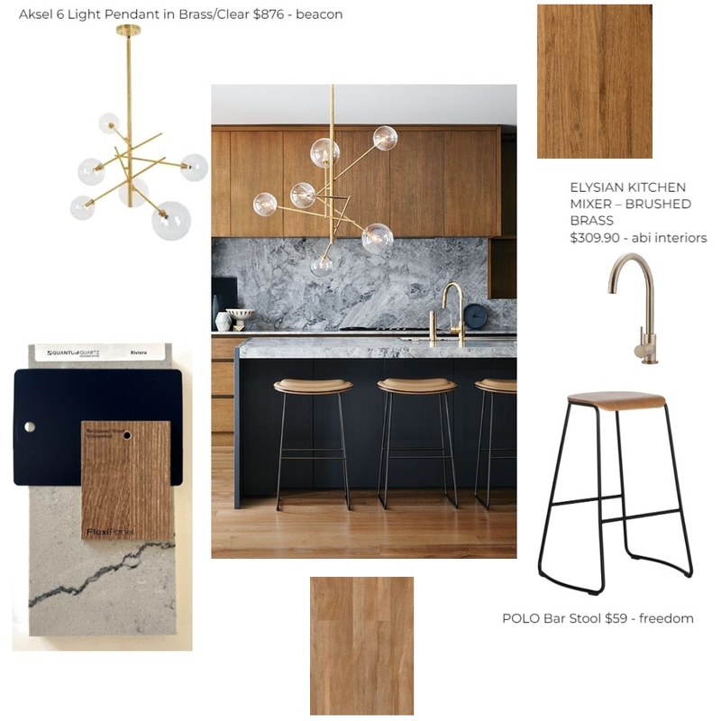 navy kitchen Mood Board by bindivella on Style Sourcebook