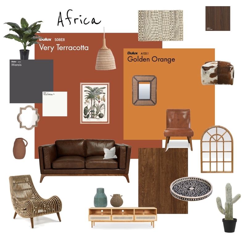 africa Mood Board by bezliz on Style Sourcebook