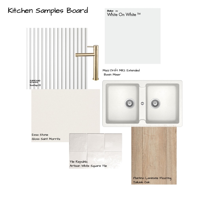 Kitchen Samples Board Mood Board by Lauren Newman on Style Sourcebook