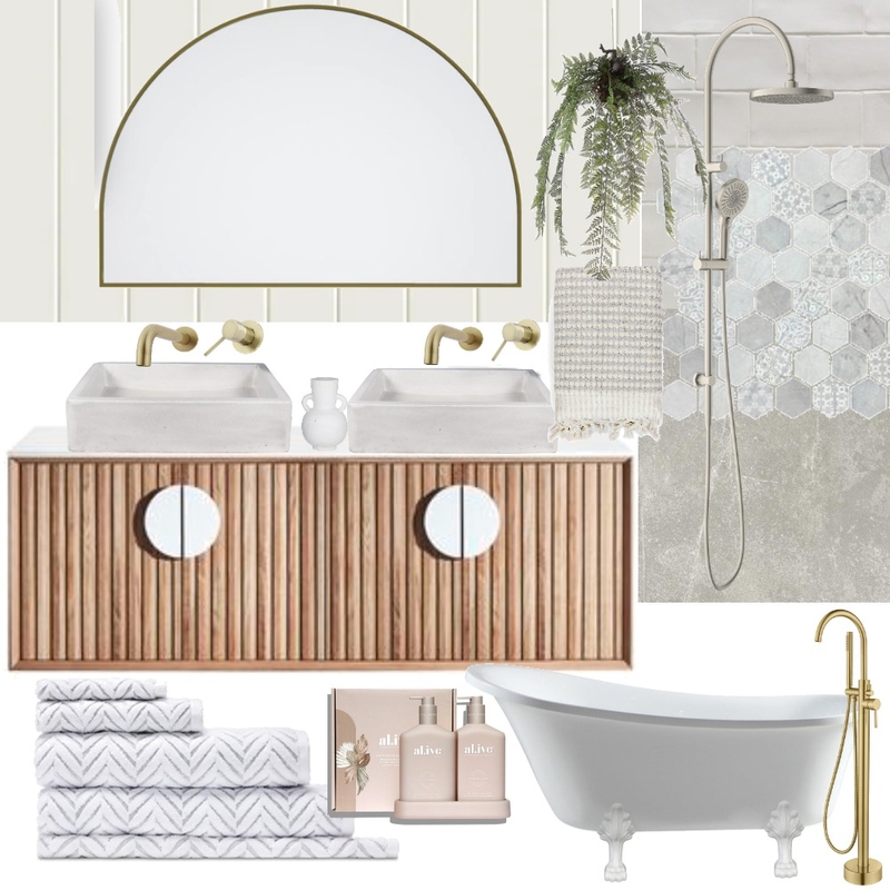 Main coastal ensuite Bathroom Mood Board by lillycharman on Style Sourcebook