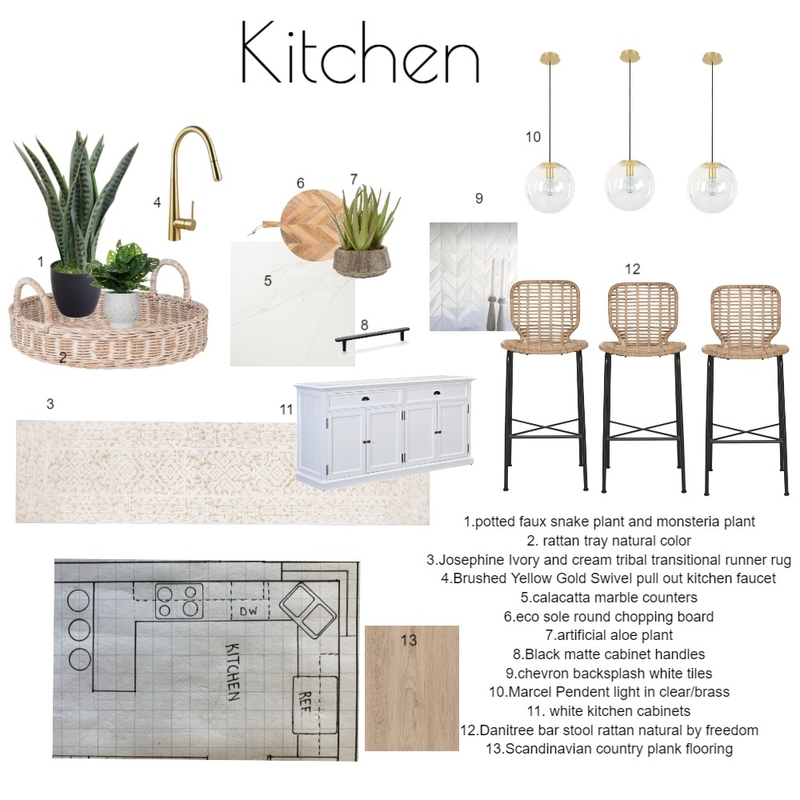 kitchen Mood Board by KatieFed on Style Sourcebook