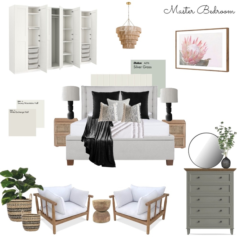 Module 10 - Master Bedroom Mood Board by KGrima on Style Sourcebook