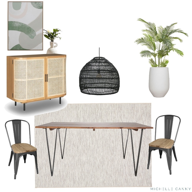 Revised Second Dining Area Mood Board - Veronika and Kevin Mood Board by Michelle Canny Interiors on Style Sourcebook