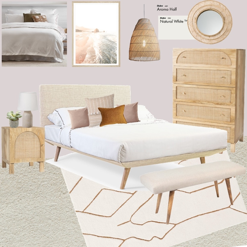 Natural contemporary Bedroom Mood Board by Decor n Design on Style Sourcebook