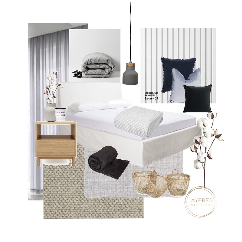 NATURAL CONTEMPORY BEDROOM Mood Board by Layered Interiors on Style Sourcebook