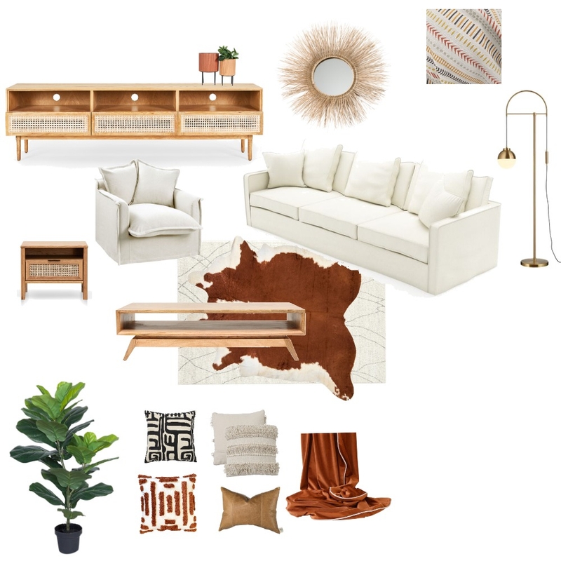 module 9 Living Room Mood Board by Lien on Style Sourcebook