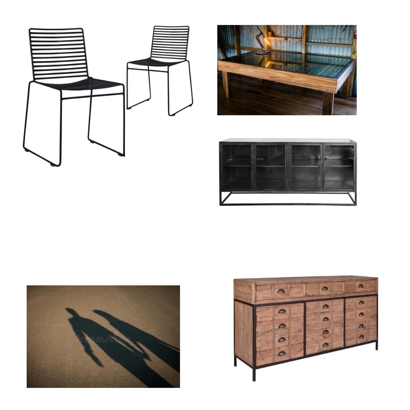 Dark theme dining room Mood Board by dvhop@bigpond.net.au on Style Sourcebook