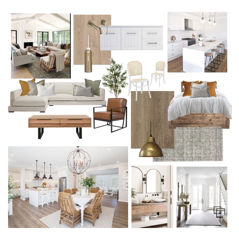 Modern Country Mood Board by Emma Dickson Designs on Style Sourcebook