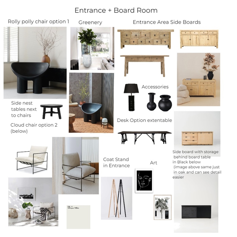 Hamish Entrance + Board room Mood Board by neishahh on Style Sourcebook