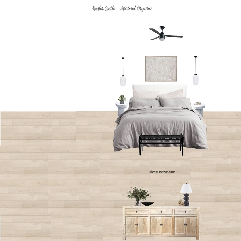 Master Suite - Minimal Organic 2 Mood Board by Casa Macadamia on Style Sourcebook