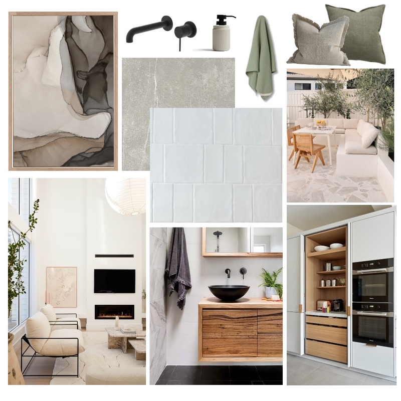 The Villa Mood Board by Laraosmond on Style Sourcebook