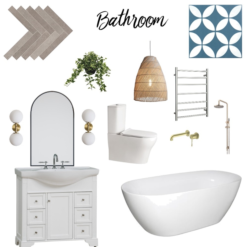 Bathroom Mood Board by ELEFTHERIOS CHARTOMATZIDIS on Style Sourcebook