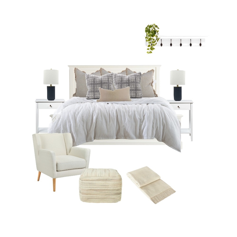 Oro Rental-Queen Bedroom (Draft) Mood Board by CC Interiors on Style Sourcebook