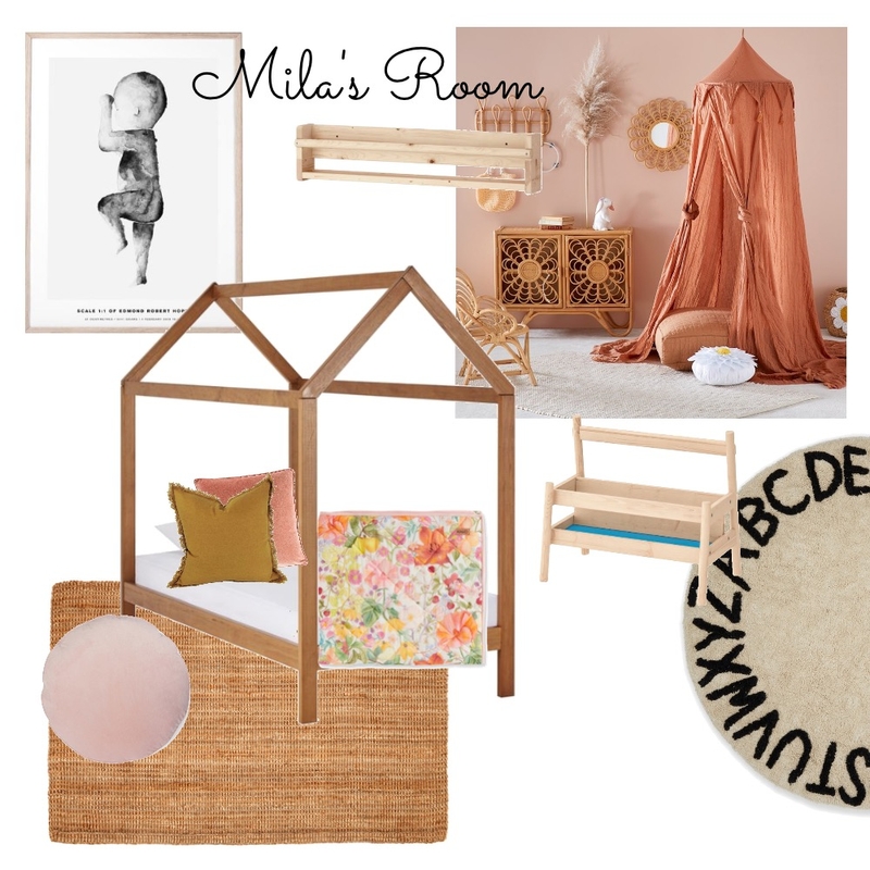 Mila's bedroom Mood Board by JessOccy on Style Sourcebook