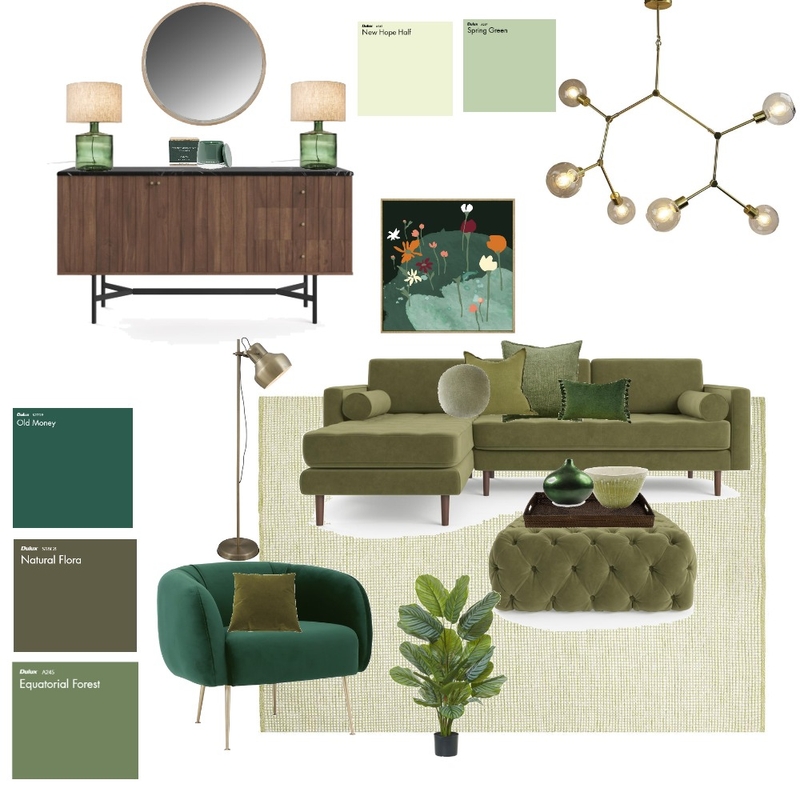 green Mood Board by allison frantz on Style Sourcebook