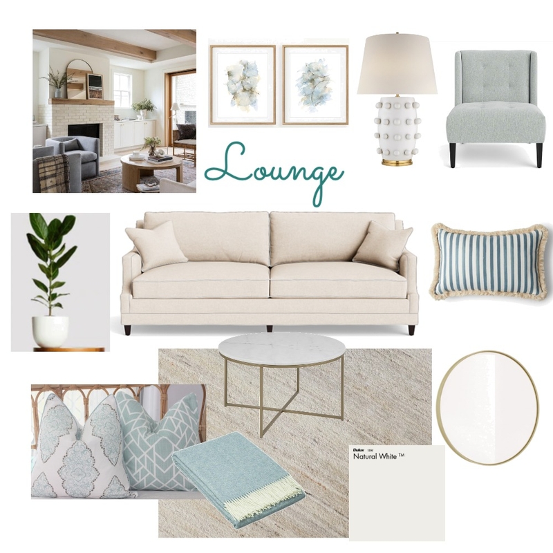 Lounge Mood Board by Lucie Clark on Style Sourcebook