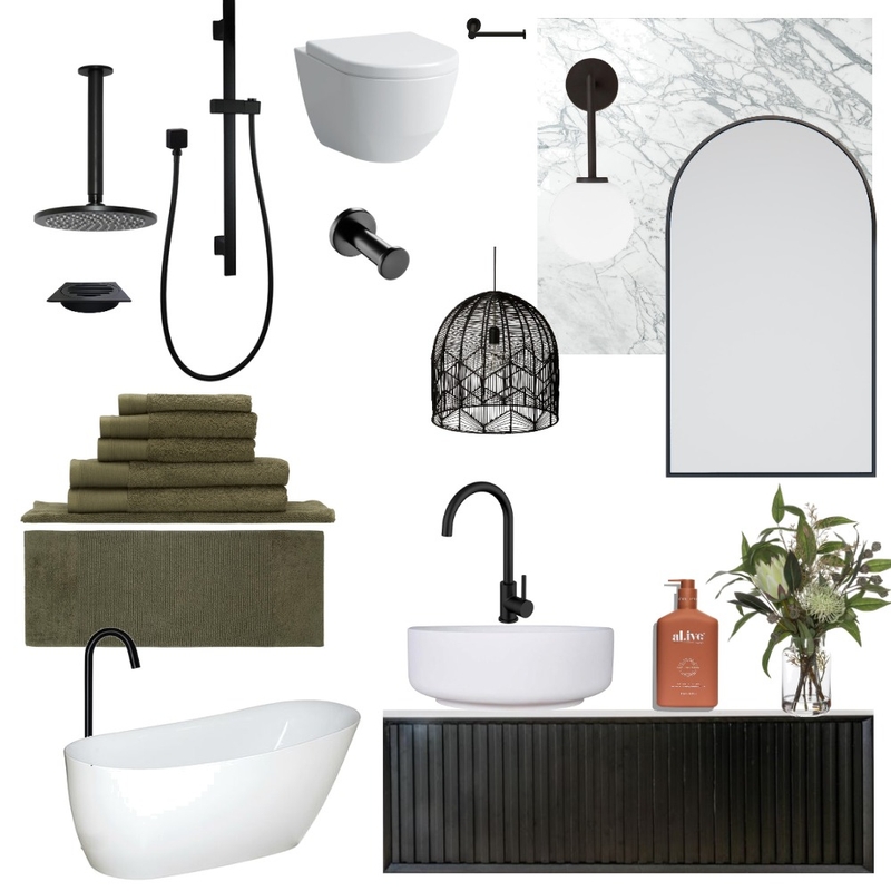 Bathroom Mood Board by Cortney Hollowood on Style Sourcebook