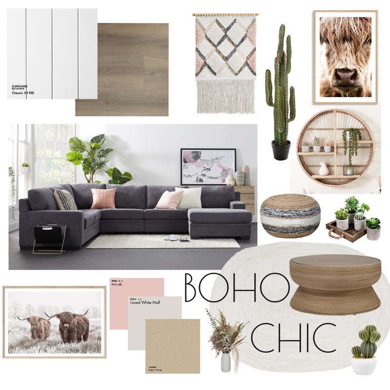 Boho Chic Mood Board by Jensyn_Sadler on Style Sourcebook