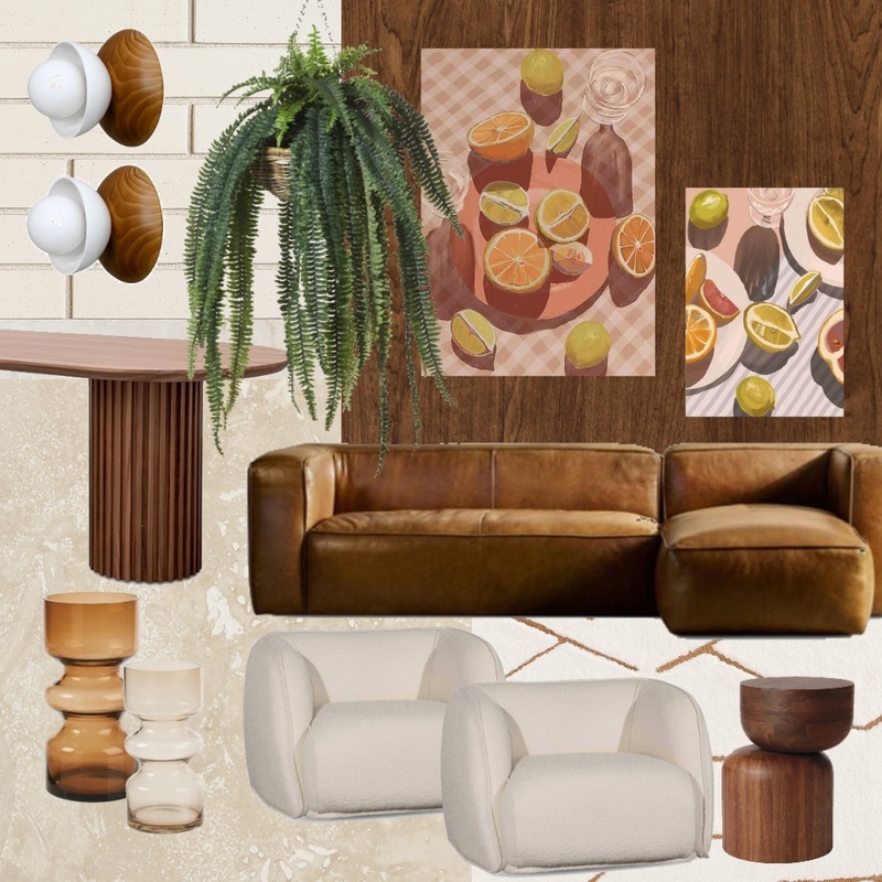 Mid Century Mood Board by smub_studio on Style Sourcebook