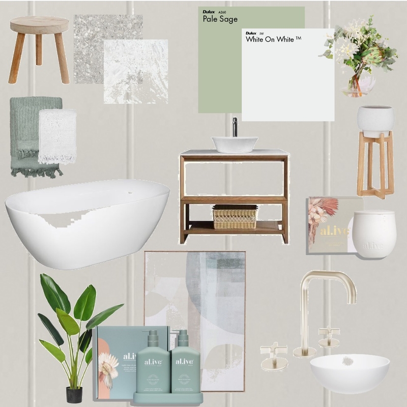 Dream Bathroom Mood Board by claremack on Style Sourcebook