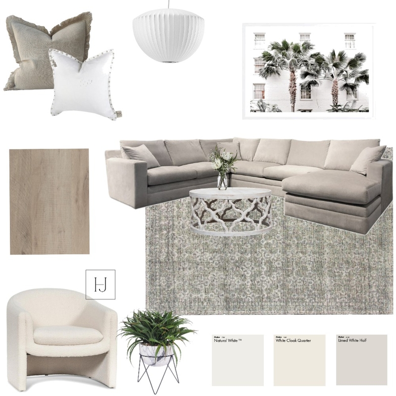 Living room Mood Board by Hidden Jewel Interiors on Style Sourcebook