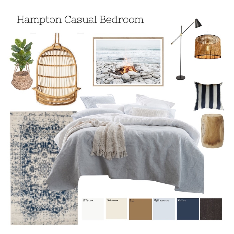 Hampton Casual Bedroom Mood Board by AminyKrista on Style Sourcebook