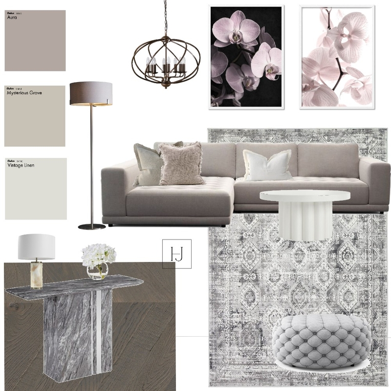 Living room Mood Board by Hidden Jewel Interiors on Style Sourcebook