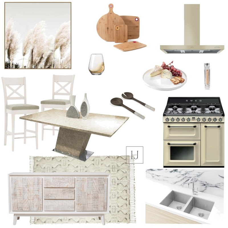 dining room and a kitchen Mood Board by Hidden Jewel Interiors on Style Sourcebook