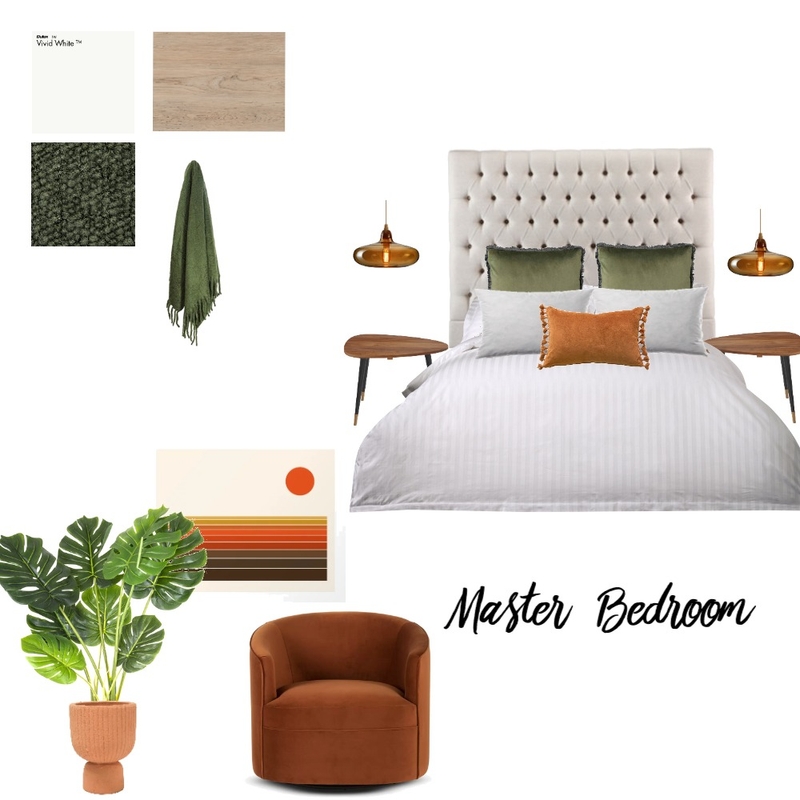 Newcastle West Unit Bedroom 1970s Mood Board by miaconway on Style Sourcebook