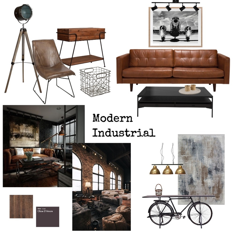 Industrial Mood Board by ReneeRen on Style Sourcebook