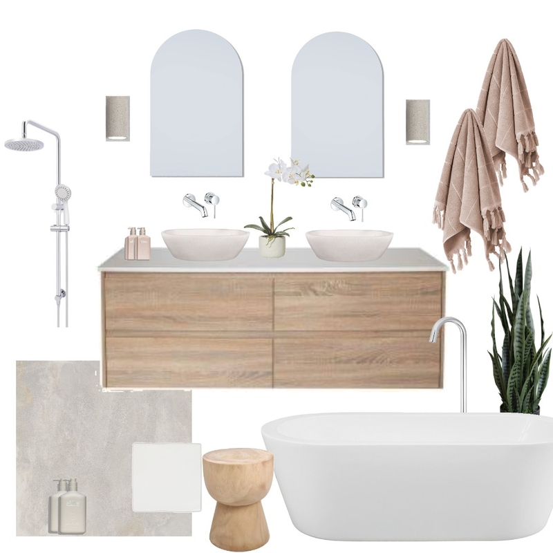 ensuite Bathroom Mood Board by Tashnami on Style Sourcebook