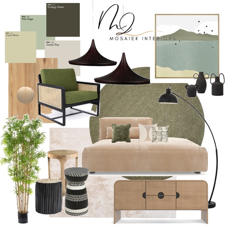 japandi Mood Board by Mosaiek Interiors on Style Sourcebook