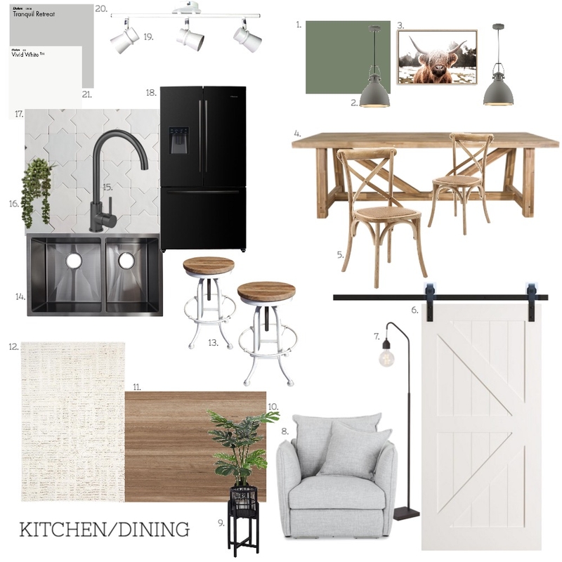 Farm/Industrial Mood Board Mood Board by DKB PROJECTS on Style Sourcebook