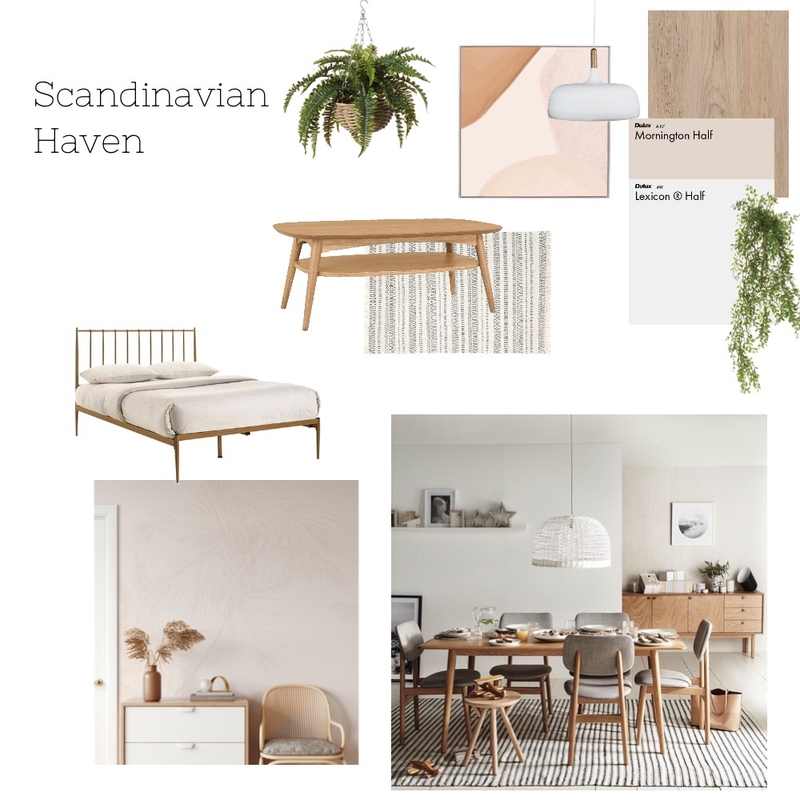 Scandi Mood Board by Chelsea Peach Interior on Style Sourcebook